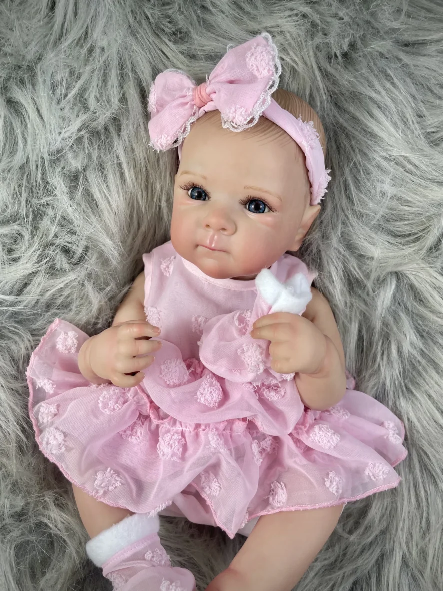 18 Inch Doll Lily With Painted Lifelike Hair