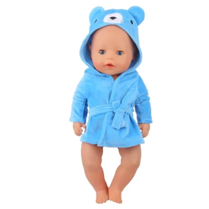 doll bathrobe suit