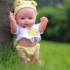 30cm Soft Movable Reborn Baby Doll